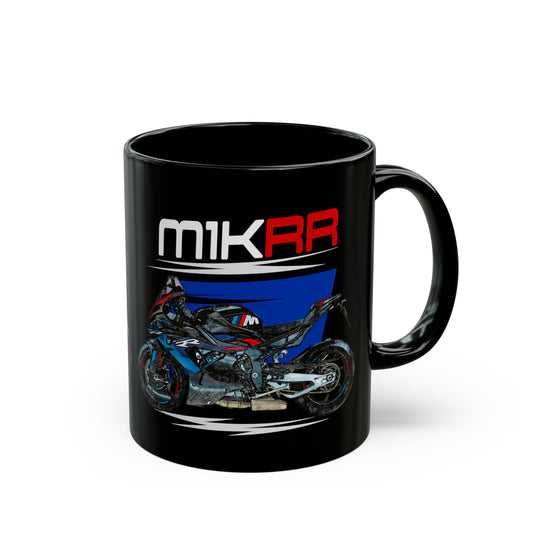 BMW M1000RR 2023 Mug l Drawing of BMW M1KRR M Competition l Motorcycle Coffee Cup - Gift for Riders