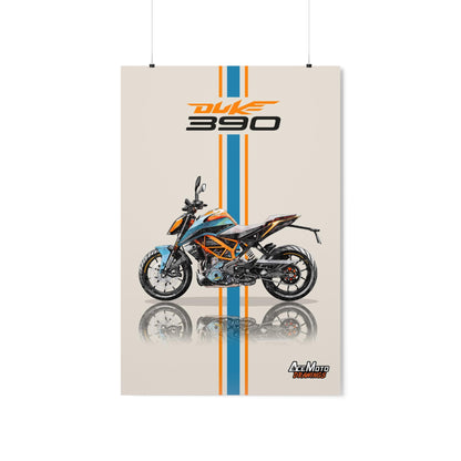 KTM Duke 390 | Wall Art - Frame Poster 2023