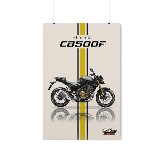 Honda CB 500F | Wall Art - Frame Poster - 2023