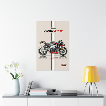 Aprilia RSV4 1100 Drawing Poster Showcase 