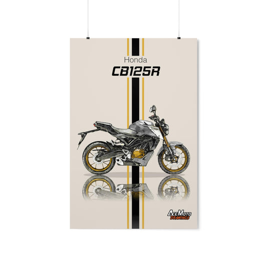 Honda CB125R | Wall Art - Frame Poster - 2021