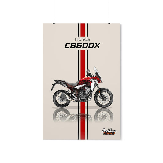 Honda CB 500X  | Wall Art - Frame Poster - 2022