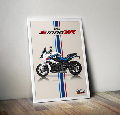 BMW S1000XR Drawing | Wall Art - Frame Poster - 2021