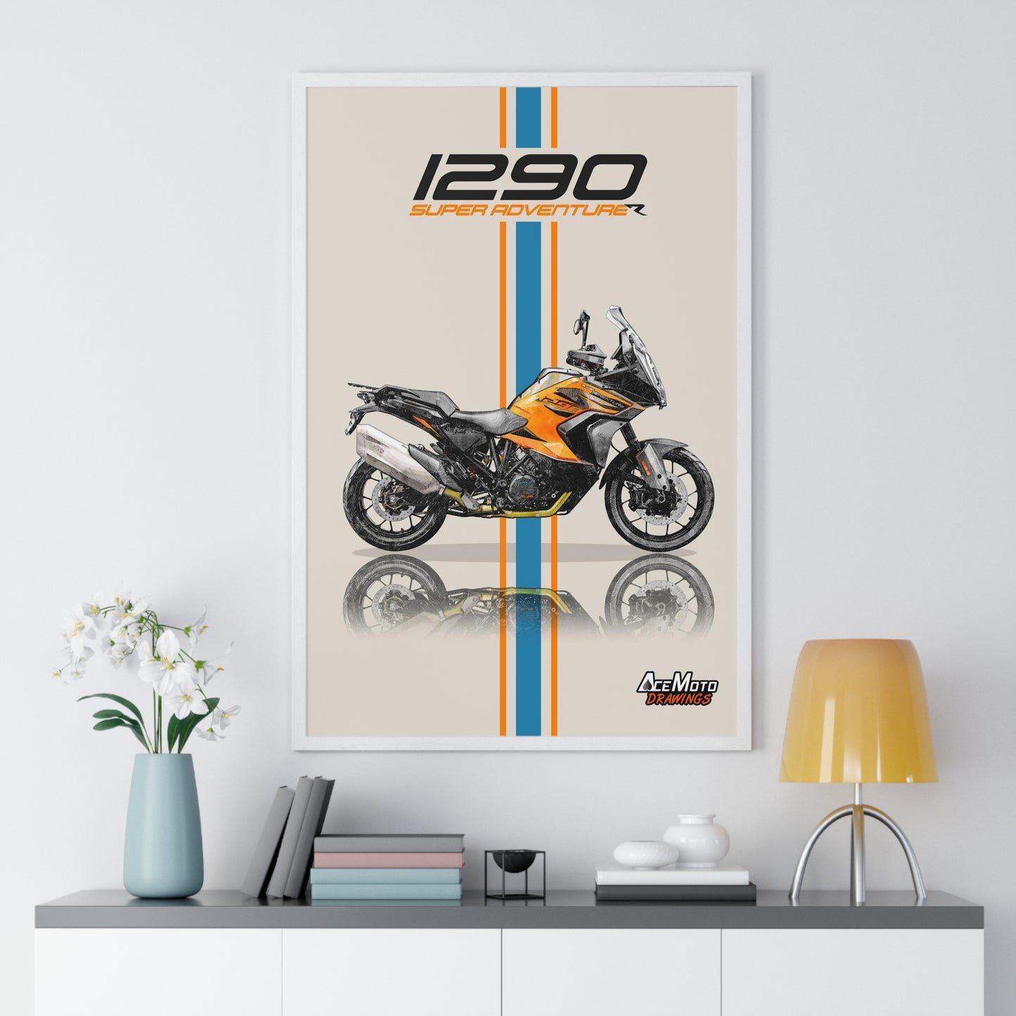 KTM 1290 Super Adventure R  | Wall Art - Frame Poster - 2022